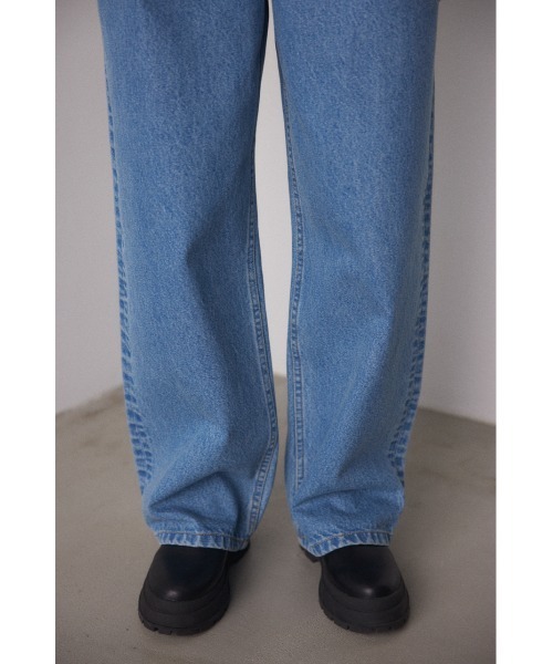 BLACK BY MOUSSY(ブラックバイマウジー)の「MACHO blue denim(マチョブルーデニム)(デニムパンツ・レディース・ブルー・26inch/23inch/24inch/25inch)」の9枚目の写真