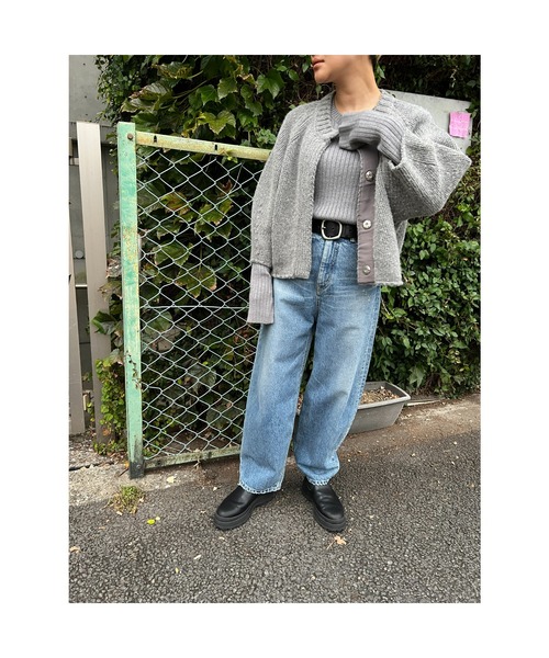 BLACK BY MOUSSY(ブラックバイマウジー)の「MACHO blue denim(マチョブルーデニム)(デニムパンツ・レディース・ブルー・26inch/23inch/24inch/25inch)」の10枚目の写真