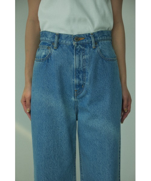 BLACK BY MOUSSY(ブラックバイマウジー)の「MACHO blue denim(マチョブルーデニム)(デニムパンツ・レディース・ブルー・26inch/23inch/24inch/25inch)」の18枚目の写真