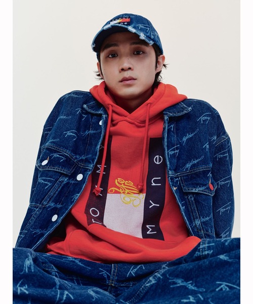 MYne（マイン）の「【TJ x MYne】Cap（キャップ・メンズ・インディゴブルー・FREE）」の5枚目の写真