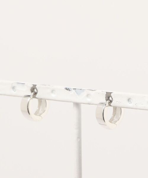 ieLS(イエルズ)の「「ieLS」SV925 シルバー フープピアス(ピアス(両耳用)・メンズ・その他1/その他2・ONE SIZE)」の6枚目の写真