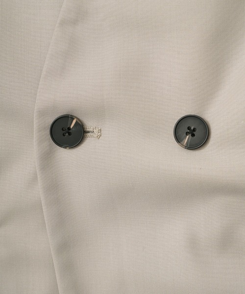 NO NEED(ノーニード)の「TRダブルジレベスト セットアップ可能/ユニセックス/(ベスト・メンズ・ベージュ/ブラック・フリ-)」の17枚目の写真