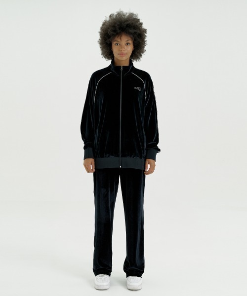 セール】GRASS FIELD VELVET TRACK JACKET/グラスフィールドベルベット