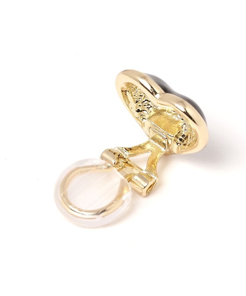 LOWRYS FARM(ローリーズファーム)の「レトロハートクリップ 171563(イヤリング・レディース・ブラック/ホワイト・FREE)」の8枚目の写真