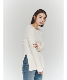 Vicente | Side slit knit(ニット/セーター)
