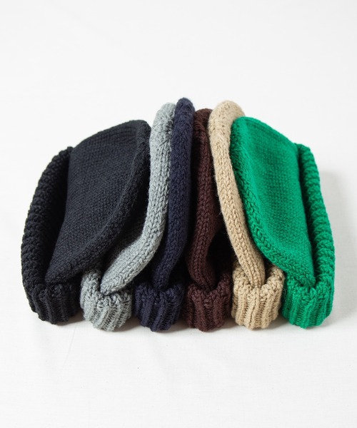 RACAL(ラカル)の「Wholegarment Knit Watch / ホールガーメントニットワッチ(ニットキャップ/ビーニー・レディース・グレー/ブラック/ベージュ/ブラウン/ネイビー/グリーン/アイボリー/オレンジ・FREE)」の21枚目の写真