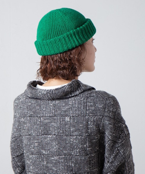RACAL(ラカル)の「Wholegarment Knit Watch / ホールガーメントニットワッチ(ニットキャップ/ビーニー・レディース・グレー/ブラック/ベージュ/ブラウン/ネイビー/グリーン/アイボリー/オレンジ・FREE)」の10枚目の写真