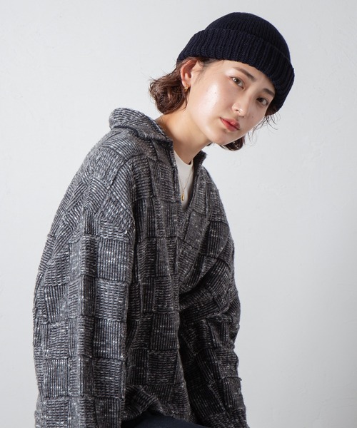 RACAL(ラカル)の「Wholegarment Knit Watch / ホールガーメントニットワッチ(ニットキャップ/ビーニー・レディース・グレー/ブラック/ベージュ/ブラウン/ネイビー/グリーン/アイボリー/オレンジ・FREE)」の16枚目の写真