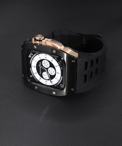 Urban Coral(アーバンコーラル)の「Apple Watch Band / アップルウォッチ ケース バンド ステンレスカスタムセット / Urban Coral(デジタル腕時計・メンズ・ブラック系その他/シルバー/ブラック/シャンパン・44mm/45mm)」の11枚目の写真