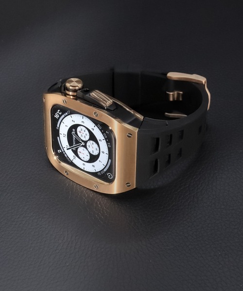 Urban Coral(アーバンコーラル)の「Apple Watch Band / アップルウォッチ ケース バンド ステンレスカスタムセット / Urban Coral(デジタル腕時計・メンズ・ブラック系その他/シルバー/ブラック/シャンパン・44mm/45mm)」の14枚目の写真