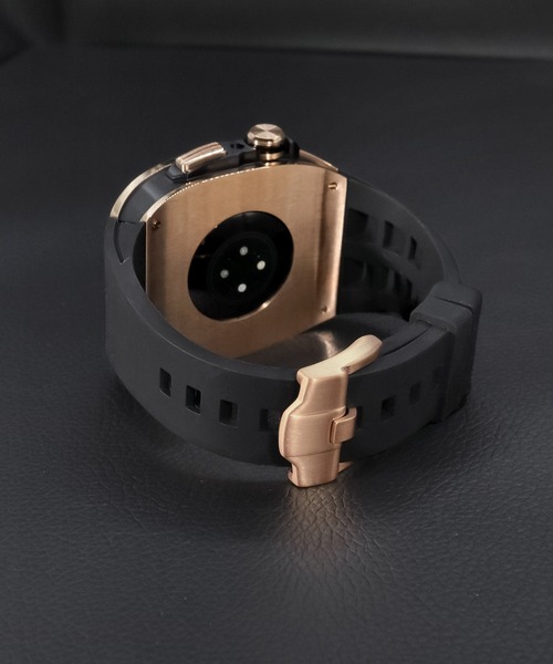 Urban Coral(アーバンコーラル)の「Apple Watch Band / アップルウォッチ ケース バンド ステンレスカスタムセット / Urban Coral(デジタル腕時計・メンズ・ブラック系その他/シルバー/ブラック/シャンパン・44mm/45mm)」の15枚目の写真