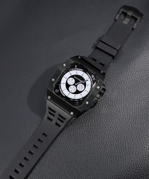 Urban Coral(アーバンコーラル)の「Apple Watch Band / アップルウォッチ ケース バンド ステンレスカスタムセット / Urban Coral(デジタル腕時計・メンズ・ブラック系その他/シルバー/ブラック/シャンパン・44mm/45mm)」の18枚目の写真
