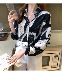 大人シンプルカジュアルプリントシャツ コレクション