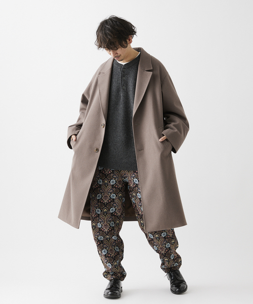 JOURNAL STANDARD relume(ジャーナルスタンダード レリューム)の「ゴブランオリ イージーパンツ(その他パンツ・メンズ・ブラック/ベージュ/ネイビー・MEDIUM/LARGE)」の6枚目の写真