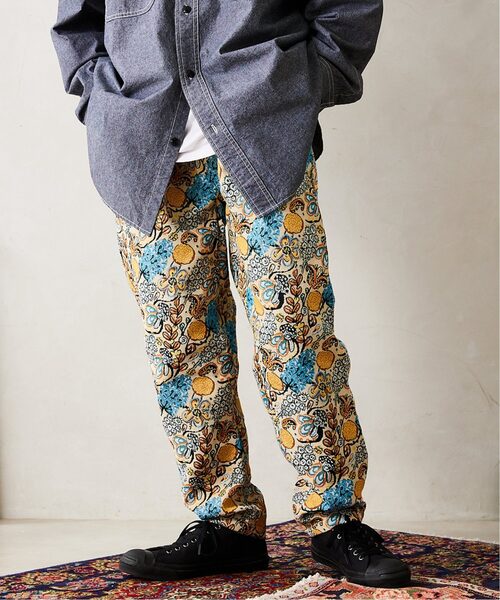 JOURNAL STANDARD relume(ジャーナルスタンダード レリューム)の「ゴブランオリ イージーパンツ(その他パンツ・メンズ・ブラック/ベージュ/ネイビー・MEDIUM/LARGE)」の10枚目の写真