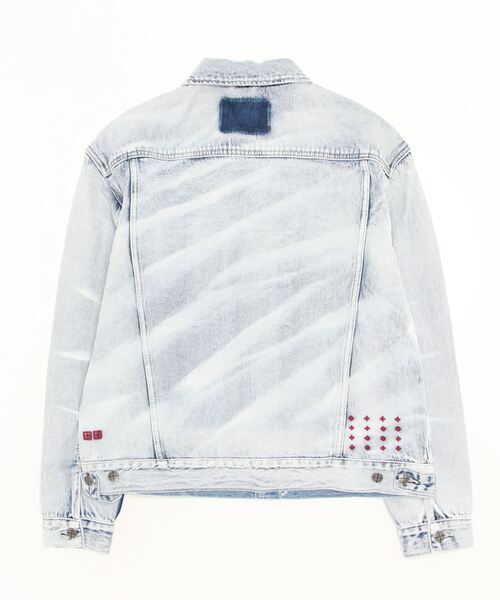 KSUBI（スビ）の「KSUBI OH G JACKET (MPS23JK014)（デニムジャケット・メンズ・インディゴブルー・MEDIUM/LARGE/SMALL）」の6枚目の写真