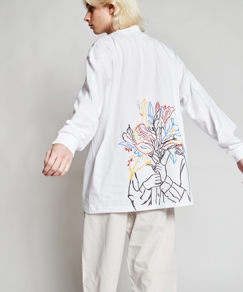 【セール】rehacer : Artiful Wide L/S / アーティフル ワイド ロングスリーブカットソー（Tシャツ/カットソー）｜rehacer（レアセル）