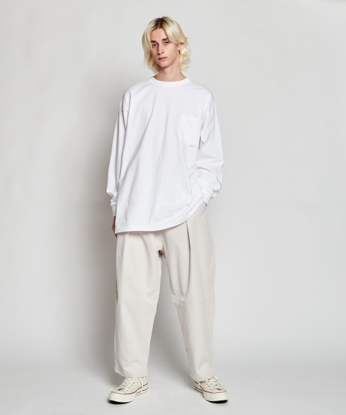 【セール】rehacer : Artiful Wide L/S / アーティフル ワイド ロングスリーブカットソー（Tシャツ/カットソー）｜rehacer（レアセル）