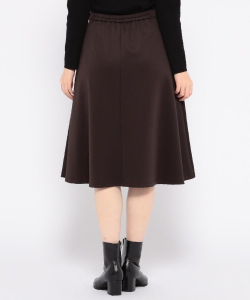 MISCH MASCH（ミッシュマッシュ）の「パール風ポンチスカート（スカート・レディース・ダークブラウン/ブラック/ベージュ・SMALL/MEDIUM）」の6枚目の写真
