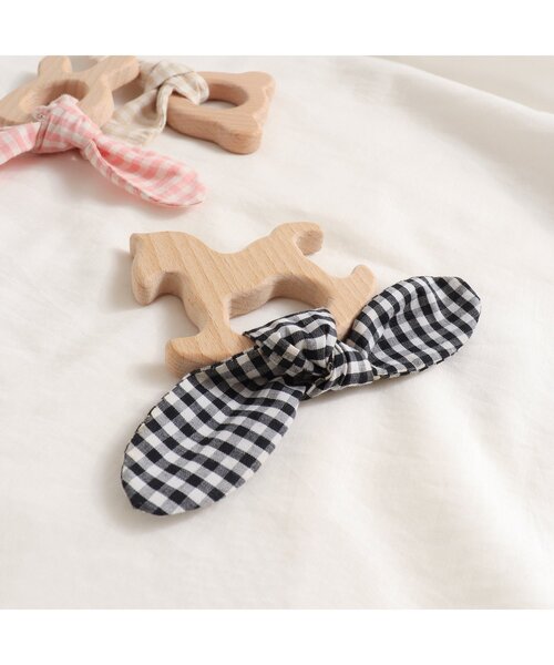 apres les cours（アプレレクール）の「木製歯固め（その他ベビー用品・キッズ・ピンク/ベージュ/ブラック・FREE）」の13枚目の写真