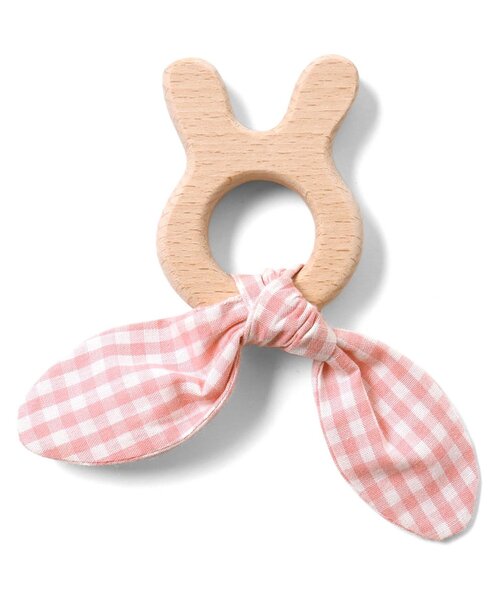 apres les cours（アプレレクール）の「木製歯固め（その他ベビー用品・キッズ・ピンク/ベージュ/ブラック・FREE）」の4枚目の写真