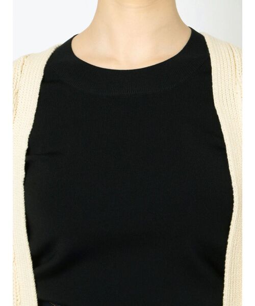 LAGUNAMOON(ラグナムーン)の「リリヤーンラフカーディガン(カーディガン/ボレロ・レディース・ホワイト/ネイビー/ベージュ・FREE)」の11枚目の写真