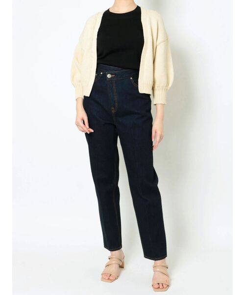 LAGUNAMOON(ラグナムーン)の「リリヤーンラフカーディガン(カーディガン/ボレロ・レディース・ホワイト/ネイビー/ベージュ・FREE)」の14枚目の写真