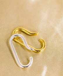 Losau（ロサウ）の「Losau ロサウ / Oblong earcuff オブロング フープイヤカフ シルバー925  / lo-ec002（イヤーカフ）」