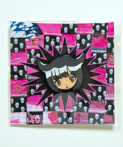【新品】田中かえ×beams / ibuki ピンバッジ　酒井いぶき TOKYO CULTUART by BEAMS（トウキョウカルチャートバイビームス）の