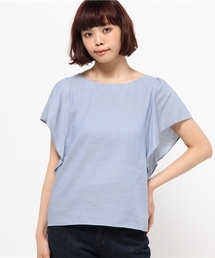 NATURAL BEAUTY BASIC | 【AneCan6月号掲載】【BAILA 6月号掲載】ショルダーフリルブラウス(シャツ/ブラウス)