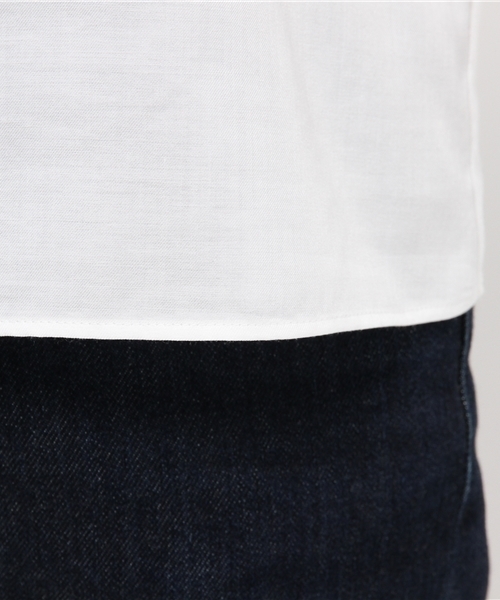 NATURAL BEAUTY BASIC（ナチュラルビューティーベーシック）の「【AneCan6月号掲載】【BAILA 6月号掲載】ショルダーフリルブラウス（シャツ/ブラウス・レディース・グレー/ホワイト系その他/ブルー/グレー系その他・MEDIUM/LARGE/SMALL）」の12枚目の写真