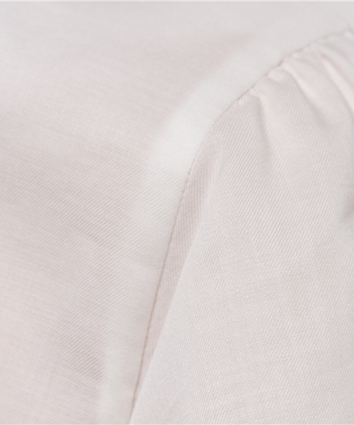 NATURAL BEAUTY BASIC（ナチュラルビューティーベーシック）の「【AneCan6月号掲載】【BAILA 6月号掲載】ショルダーフリルブラウス（シャツ/ブラウス・レディース・グレー/ホワイト系その他/ブルー/グレー系その他・MEDIUM/LARGE/SMALL）」の13枚目の写真