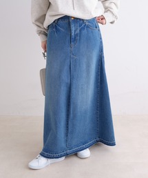PUAL CE CIN | デニムフレアスカート(スカート)
