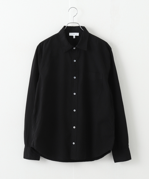 SAVE KHAKI UNITED（セーブカーキユナイテッド）の「SAVE KHAKI UNITED POPLIN STANDARD SHIRT（シャツ/ブラウス・メンズ・ホワイト/ブラック/ネイビー/ブラウン/チャコールグレー・X-LARGE/MEDIUM/LARGE）」の2枚目の写真