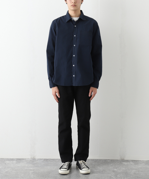 SAVE KHAKI UNITED（セーブカーキユナイテッド）の「SAVE KHAKI UNITED POPLIN STANDARD SHIRT（シャツ/ブラウス・メンズ・ホワイト/ブラック/ネイビー/ブラウン/チャコールグレー・X-LARGE/MEDIUM/LARGE）」の19枚目の写真