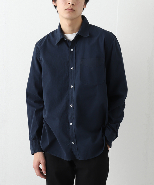 SAVE KHAKI UNITED（セーブカーキユナイテッド）の「SAVE KHAKI UNITED POPLIN STANDARD SHIRT（シャツ/ブラウス・メンズ・ホワイト/ブラック/ネイビー/ブラウン/チャコールグレー・X-LARGE/MEDIUM/LARGE）」の22枚目の写真