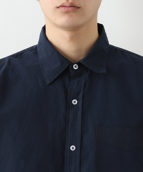 SAVE KHAKI UNITED（セーブカーキユナイテッド）の「SAVE KHAKI UNITED POPLIN STANDARD SHIRT（シャツ/ブラウス・メンズ・ホワイト/ブラック/ネイビー/ブラウン/チャコールグレー・X-LARGE/MEDIUM/LARGE）」の11枚目の写真