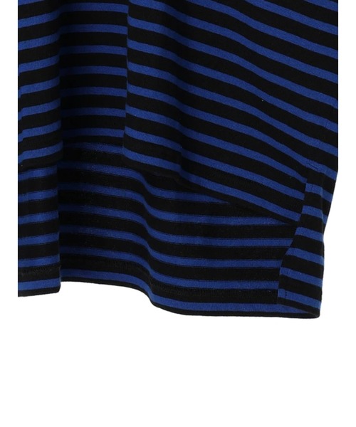 AMERICAN HOLIC（アメリカンホリック）の「フード付きボーダーチュニック（チュニック・レディース・ホワイト系その他4/ブルー系その他2・M/L）」の7枚目の写真