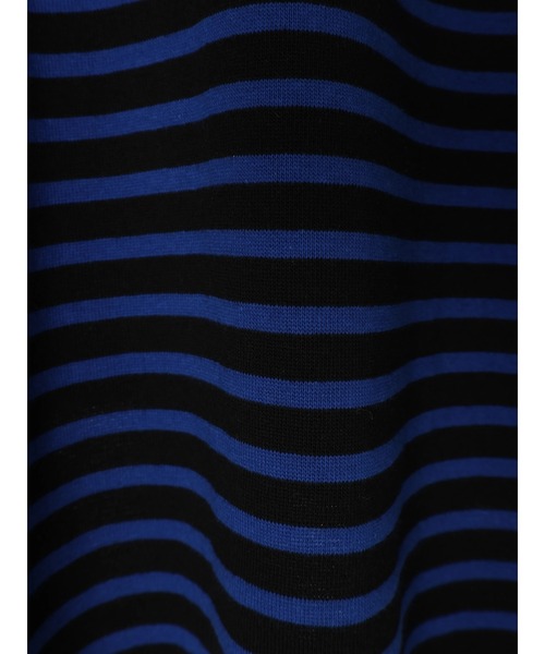 AMERICAN HOLIC（アメリカンホリック）の「フード付きボーダーチュニック（チュニック・レディース・ホワイト系その他4/ブルー系その他2・M/L）」の5枚目の写真