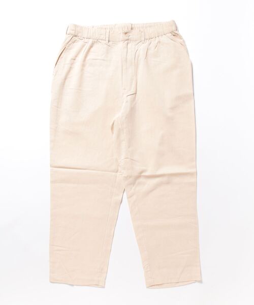 STYLEBLOCK(スタイルブロック)の「綿麻ストレッチワイドテーパードアンクルパンツ(その他パンツ・メンズ・ベージュ/ネイビー/ブラック/カーキ・L/M/LL)」の7枚目の写真