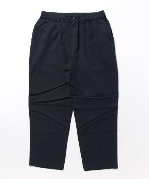 STYLEBLOCK(スタイルブロック)の「綿麻ストレッチワイドテーパードアンクルパンツ(その他パンツ・メンズ・ベージュ/ネイビー/ブラック/カーキ・L/M/LL)」の9枚目の写真