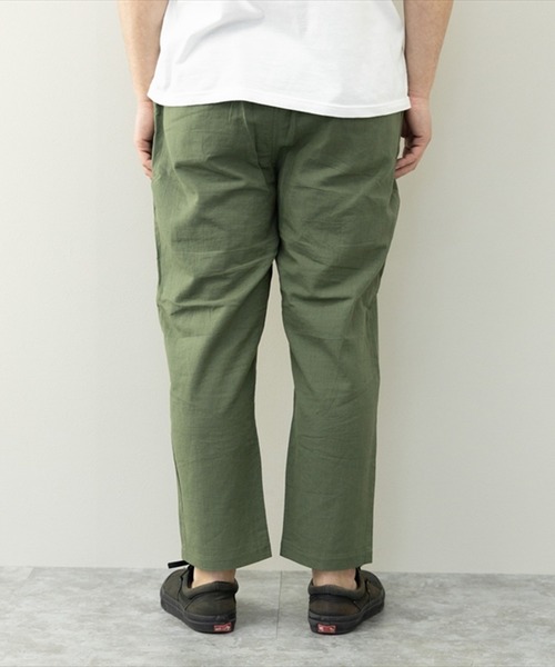 STYLEBLOCK(スタイルブロック)の「綿麻ストレッチワイドテーパードアンクルパンツ(その他パンツ・メンズ・ベージュ/ネイビー/ブラック/カーキ・L/M/LL)」の11枚目の写真