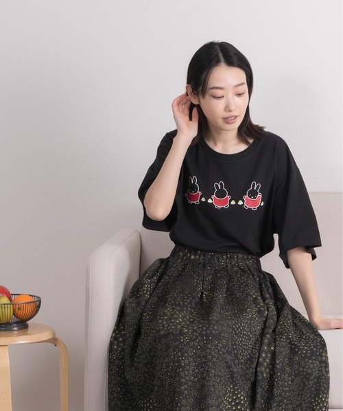miffy / ミッフィー ビッグ Tシャツ 半袖 ビッグシルエット miffy BIG
