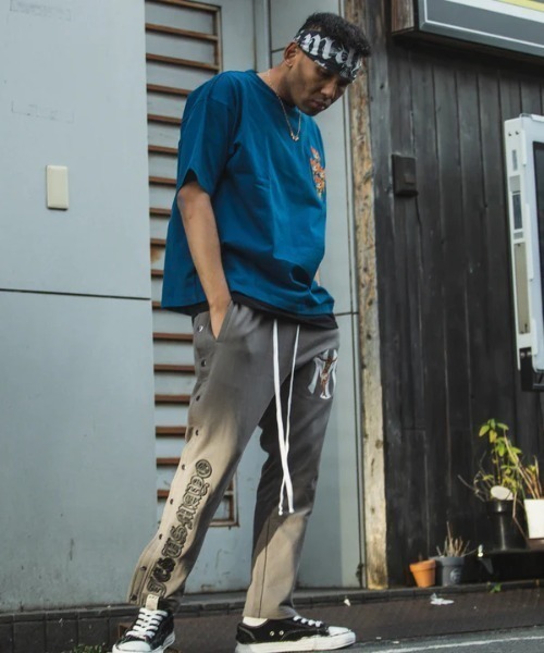 ROYAL FLASH（ロイヤルフラッシュ）の「MAYO/メイヨー/MAYO Dragon Embroidery Short Sleeve Tee（Tシャツ/カットソー・メンズ・ホワイト/ネイビー・L/M/XL）」の8枚目の写真