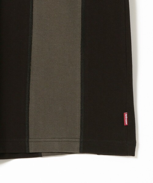 BEAMS T(ビームスティー)の「HELLRAZOR / Striped Polo Shirt(ポロシャツ・メンズ・ブラック・MEDIUM/LARGE/X-LARGE)」の4枚目の写真