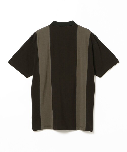 BEAMS T(ビームスティー)の「HELLRAZOR / Striped Polo Shirt(ポロシャツ・メンズ・ブラック・MEDIUM/LARGE/X-LARGE)」の5枚目の写真