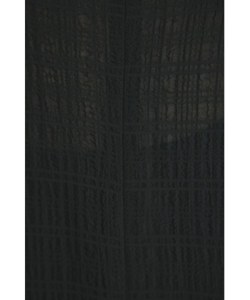 STYLEMIXER(スタイルミキサー)の「シアーサッカーボリュームスリーブワンピース(ワンピース・レディース・ブラック/オレンジ/アイボリー・SMALL/MEDIUM)」の21枚目の写真