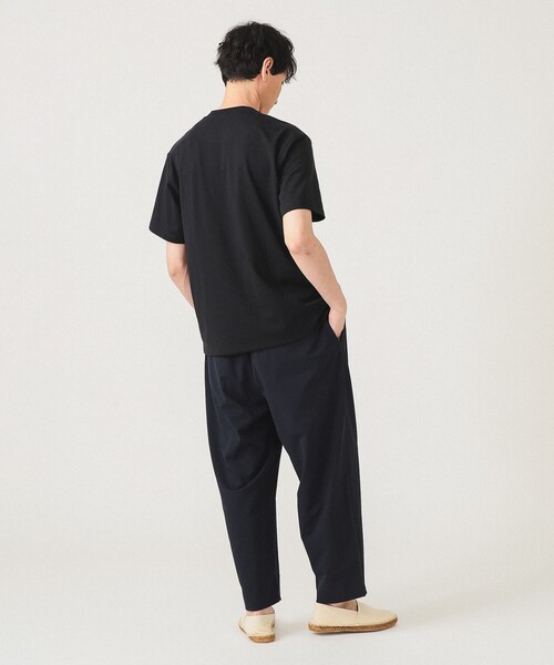 DANTON(ダントン)の「DANTON / POCKET T-SHIRT(Tシャツ/カットソー・レディース・ブラック/ホワイト/ネイビー・S/M/L/XL/XXL)」の5枚目の写真