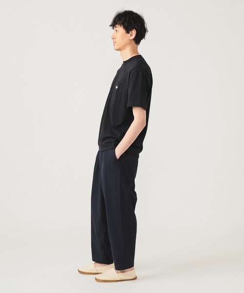 DANTON(ダントン)の「DANTON / POCKET T-SHIRT(Tシャツ/カットソー・レディース・ブラック/ホワイト/ネイビー・S/M/L/XL/XXL)」の6枚目の写真