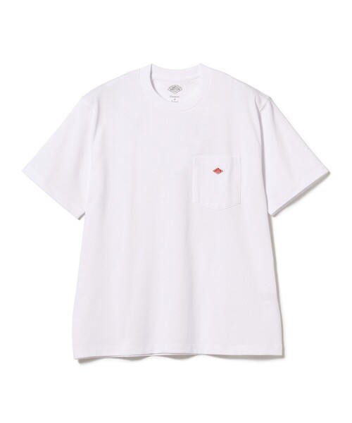 DANTON(ダントン)の「DANTON / POCKET T-SHIRT(Tシャツ/カットソー・レディース・ブラック/ホワイト/ネイビー・S/M/L/XL/XXL)」の11枚目の写真